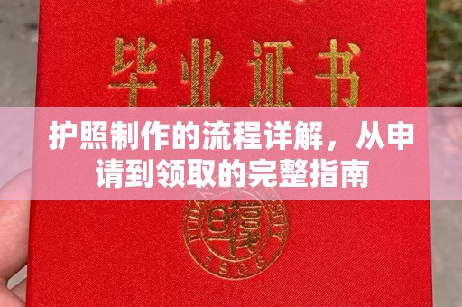 梨树县护照制作的流程详解，从申请到领取的完整指南