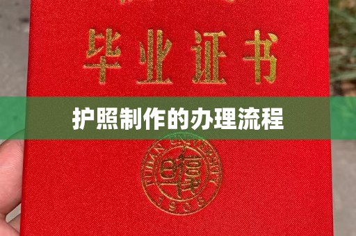 梨树县护照制作的办理流程