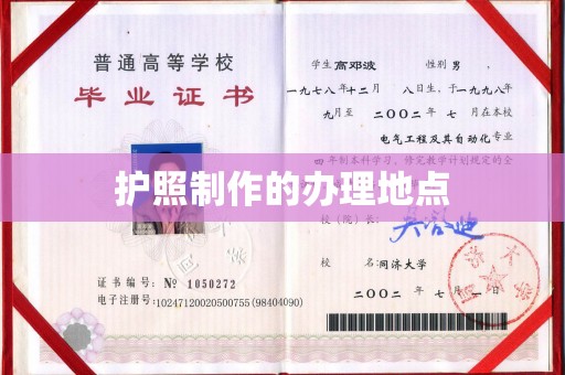 梨树县护照制作的办理地点