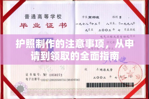 梨树县护照制作的注意事项，从申请到领取的全面指南