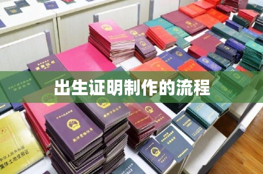 梨树县出生证明制作的流程