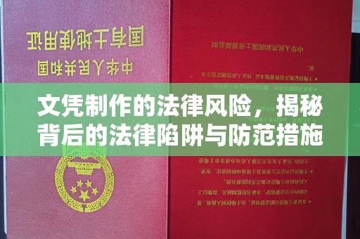 梨树县文凭制作的法律风险，揭秘背后的法律陷阱与防范措施